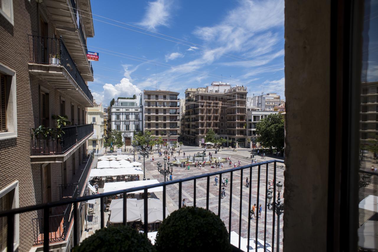 Ferienwohnung Plaza De La Virgen Valencia Exterior foto